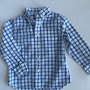 J Crew Crew Cuts Boys Button Down Size 4/5